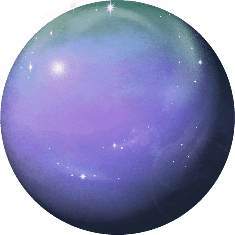 Serene Dream Planet of Cosmic Wonders PNG