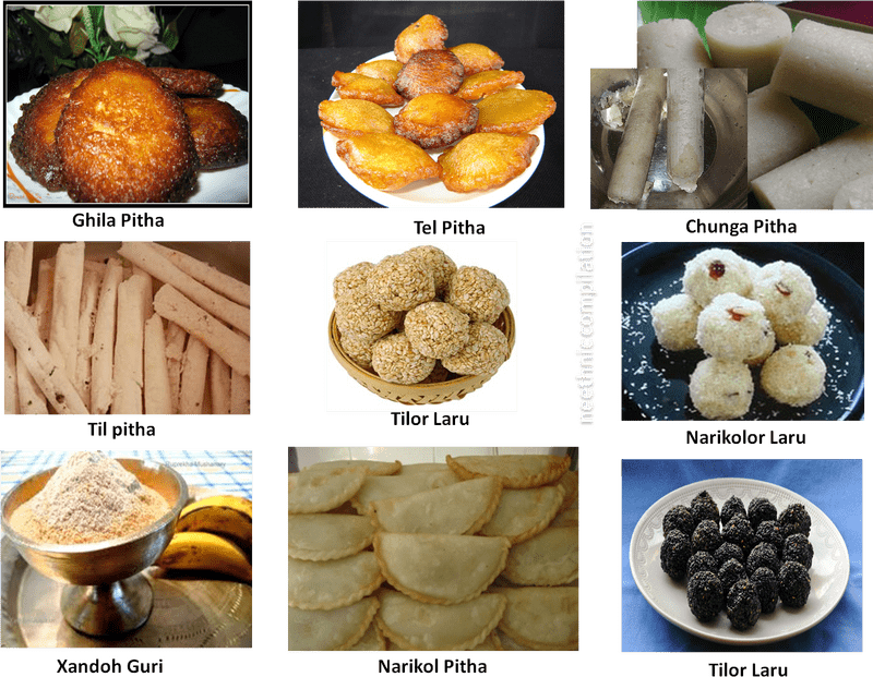 Delicious Variety of Ethnic Food Treats PNG
