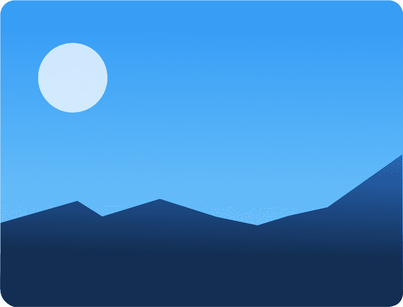 Serene View of Night Sky Stars PNG