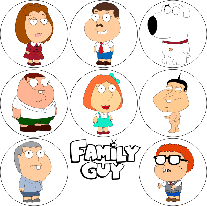 Quirky Adventures of the Griffin Family PNG