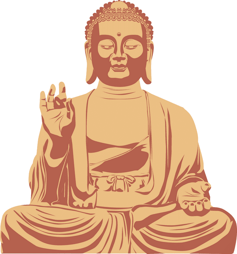 Buddha of Inner Peace and Enlightenment PNG
