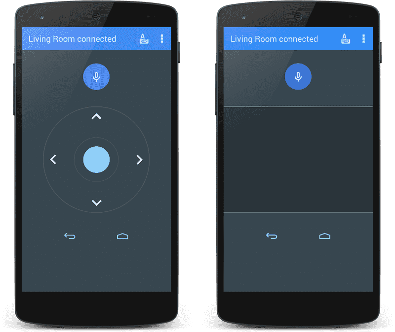 Android Robot Control Interface Design PNG