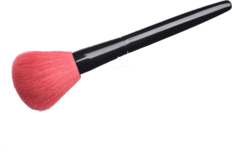 Soft Pink Makeup Brush for Flawless Application PNG
