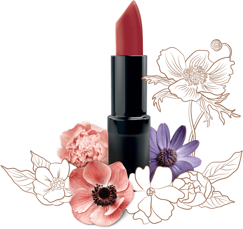 Floral Elegance Lipstick Collection PNG