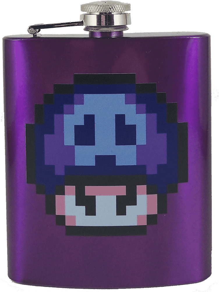 Purple Poison Flask of Pixelated Mischief PNG