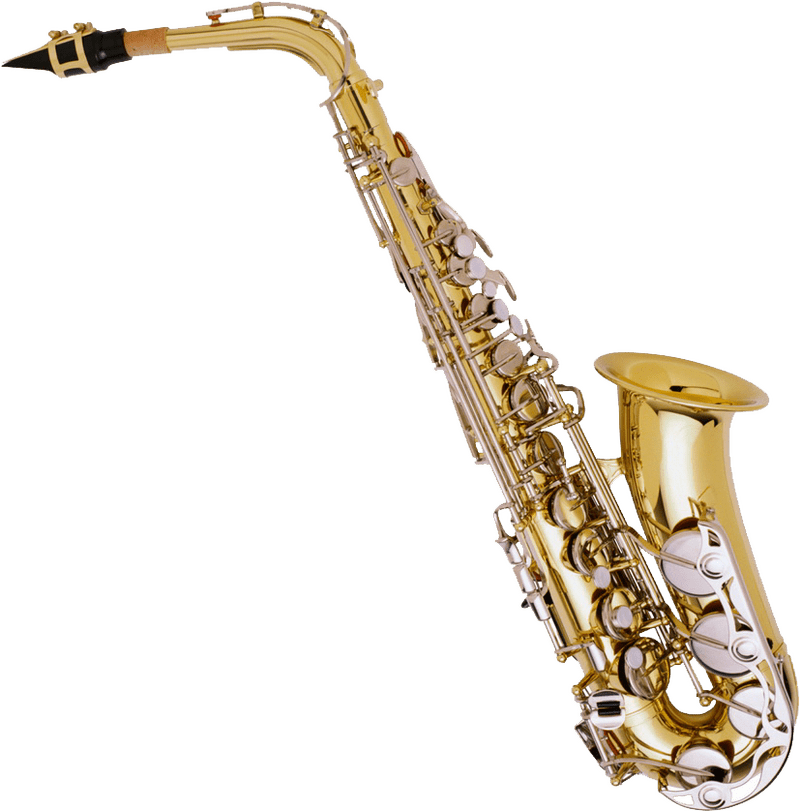 Elegant Brass Musical Instrument for Jazz and Blues PNG