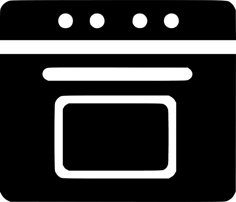 Cozy Cotton Oven Mitt for Safe Baking PNG