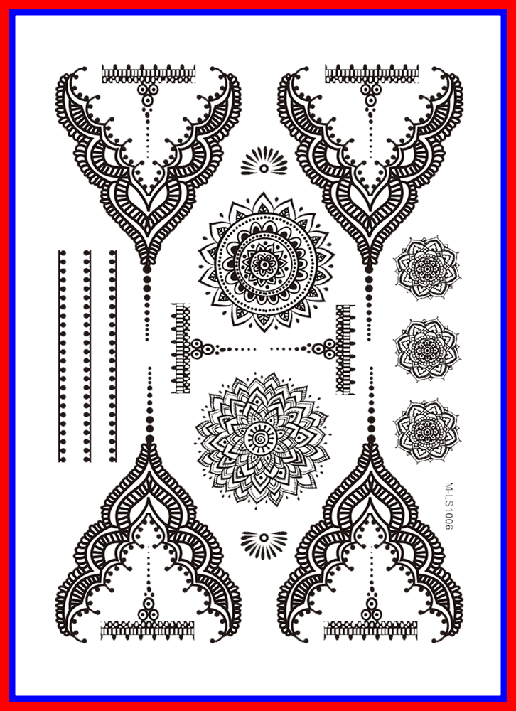 Intricate Tattoo Designs Inspired by Mandala Art PNG