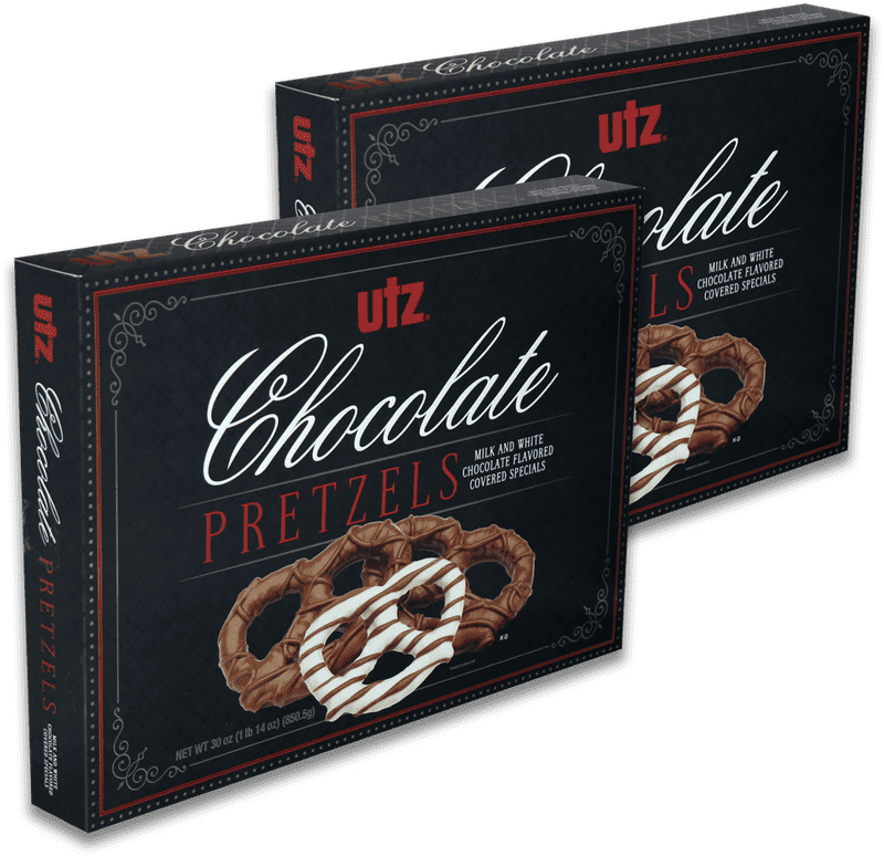 Delicious Chocolate Pretzel Snack Delight PNG
