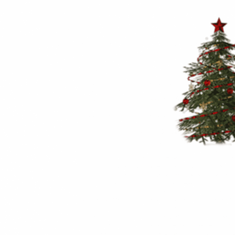 Festive Holiday Tree of Joy PNG