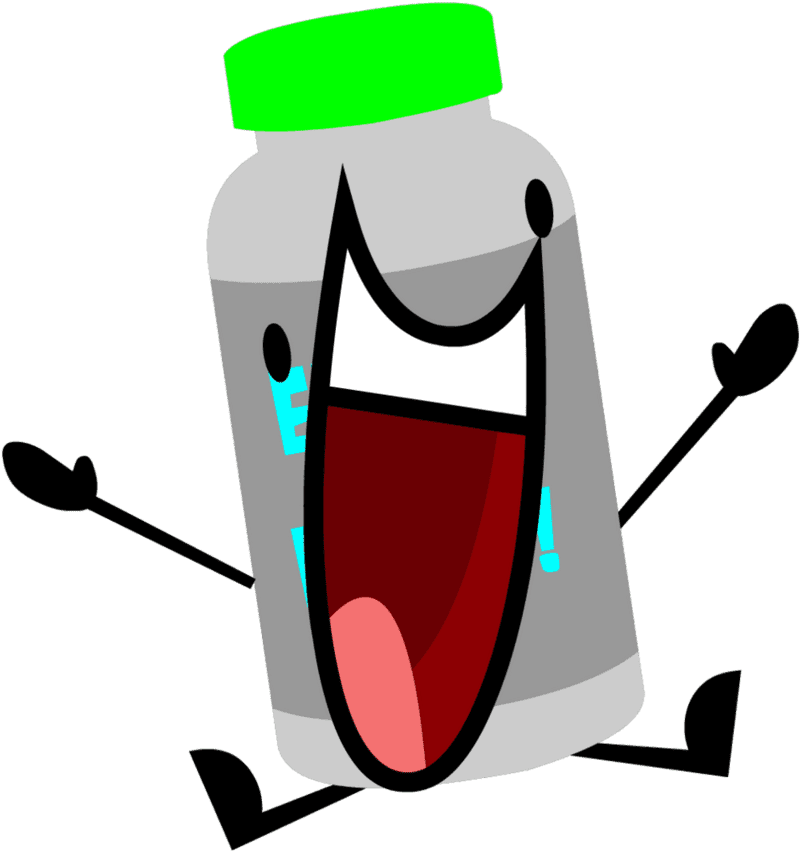 Happy Vitamin Bottle Adventure PNG