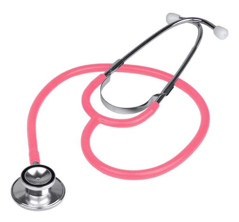 Vibrant Pink Stethoscope for Modern Healthcare PNG