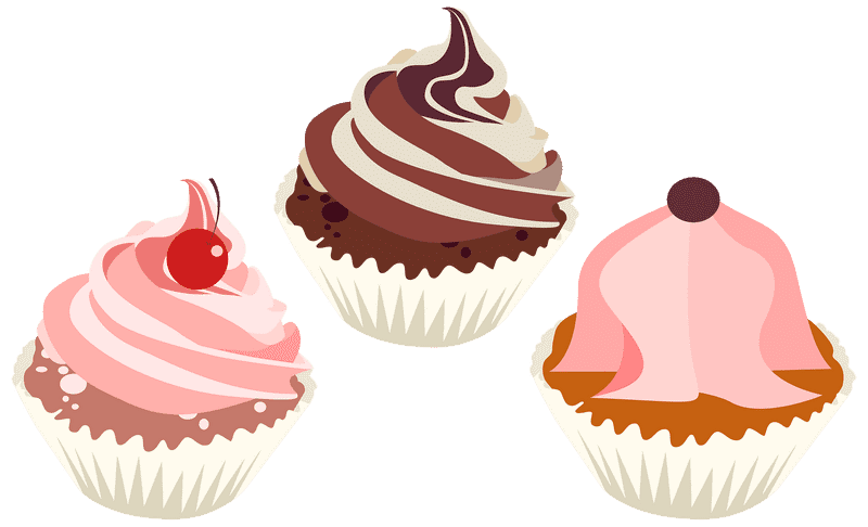 Delightful Cupcake Stand for Sweet Temptations PNG