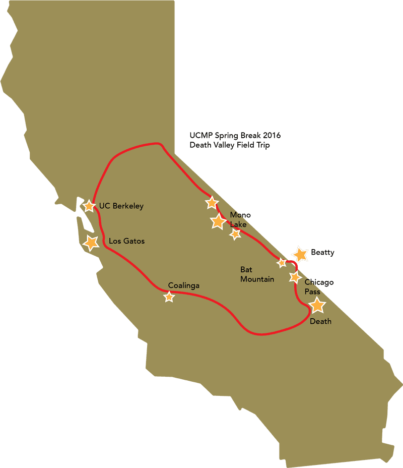 Antique Map of California's Historic Landmarks PNG