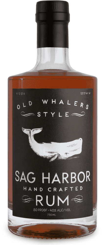 Sag Harbor Crafted Rum A Taste of the Sea PNG