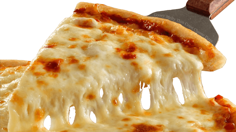 Gooey Melty Cheese Pizza Delight PNG