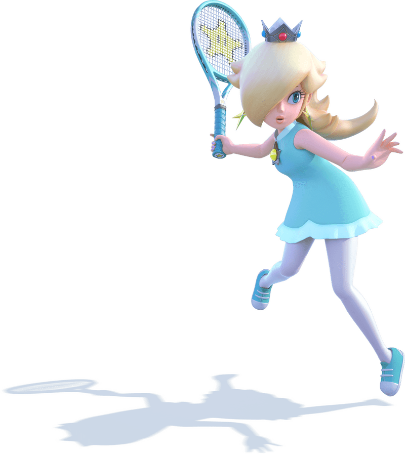 Tennis Champion in a Magical Realm PNG