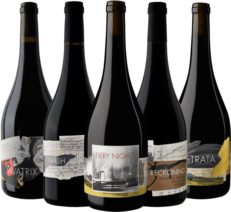 Artisan Wine Bottle Collection A Vivid Journey PNG