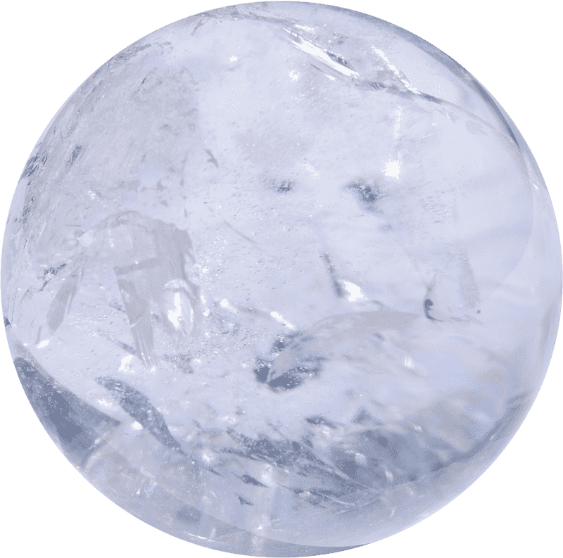 Mystical Insights from the Crystal Ball PNG