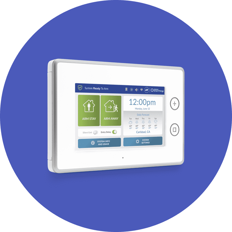 Smart Security Lock Control Panel PNG