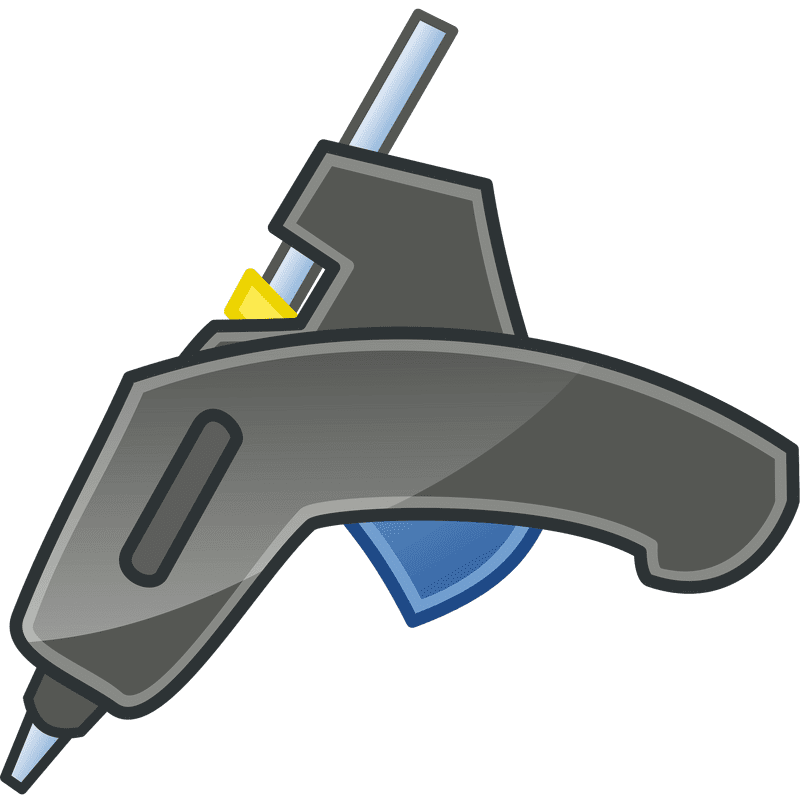 Crafty Glue Gun for Creative Projects PNG