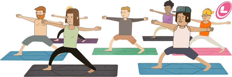Yoga Together Embracing Community and Wellness PNG