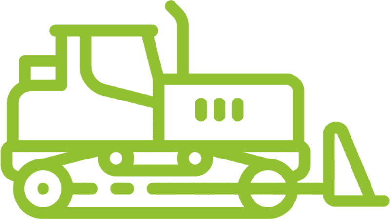 Bulldozer Power Digging Through Challenges PNG