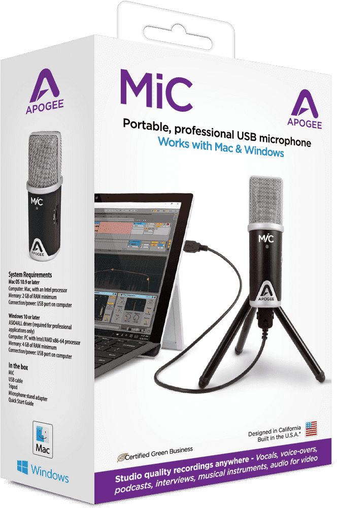 Professional USB Karaoke Mic for Dynamic Performances PNG