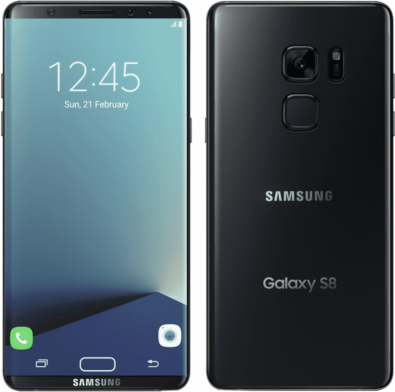 Samsung Galaxy S8 The Cosmic Experience PNG