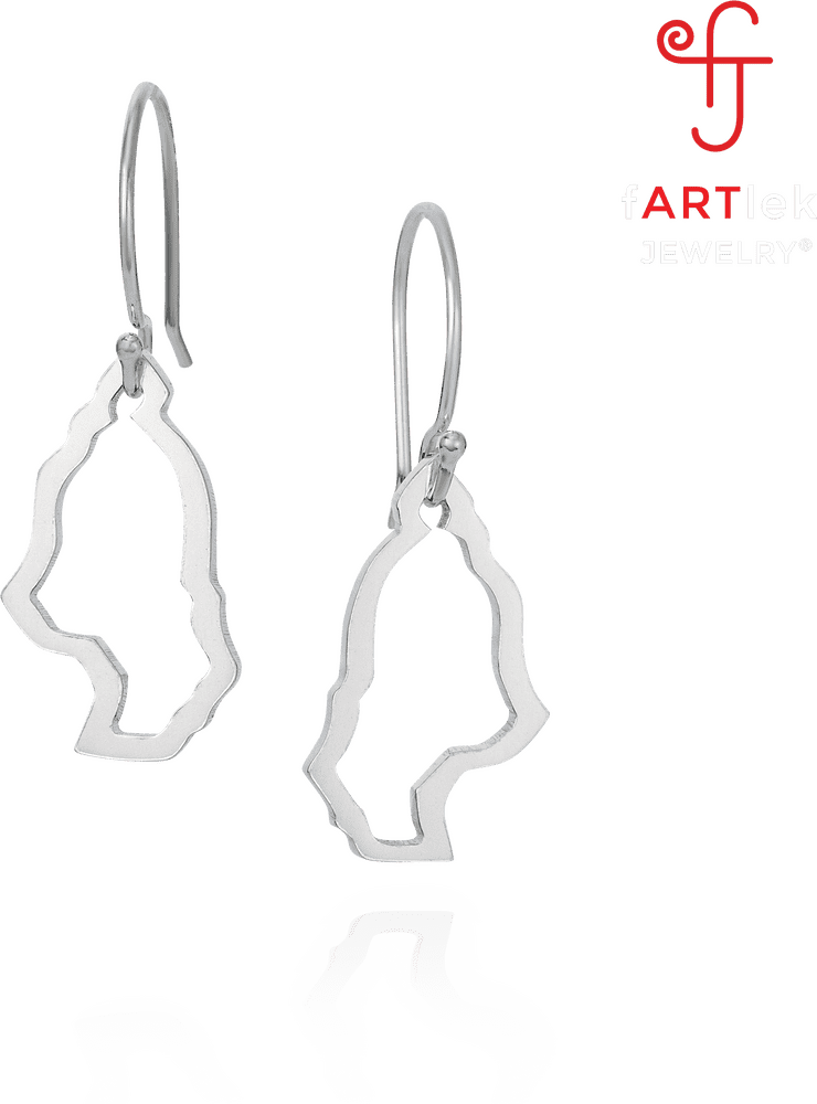 Artistic Silhouettes Unique Jewelry Designs PNG
