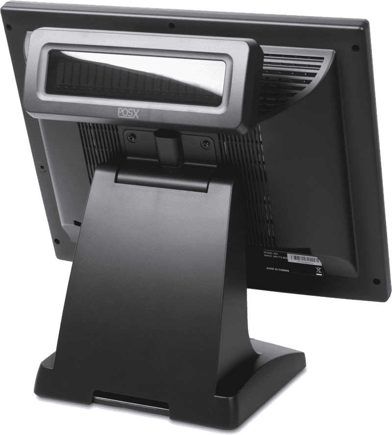 Modern Cash Register System Display Unit PNG