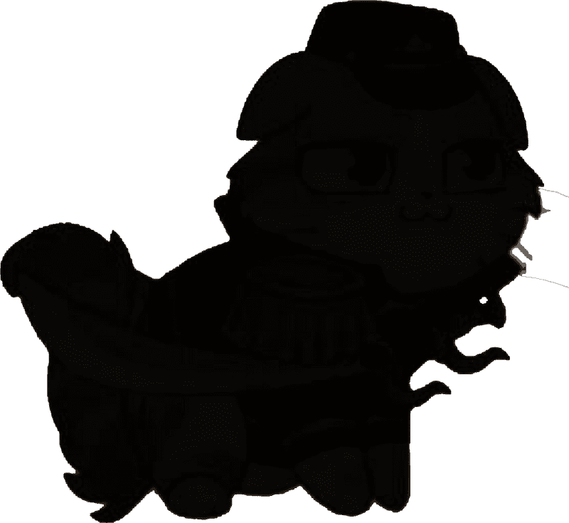 Waffle the Adventure Cat in Disguise PNG