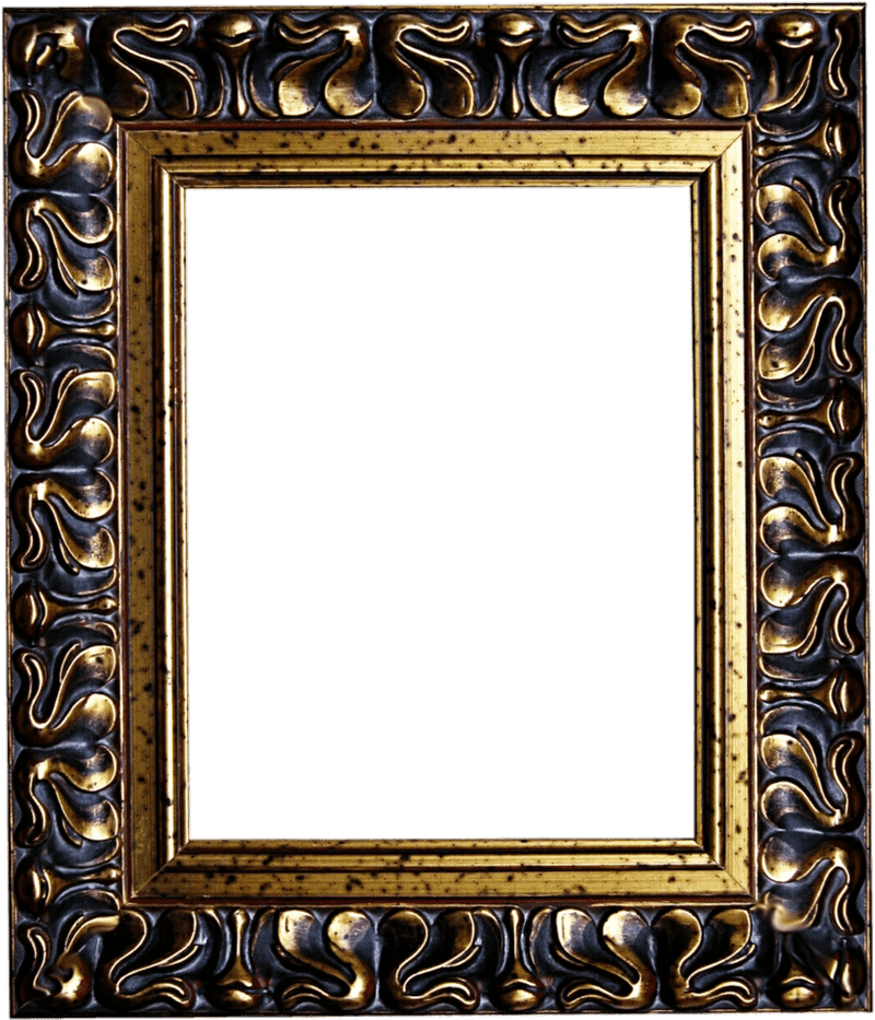Elegant Digital Photo Frame Display PNG