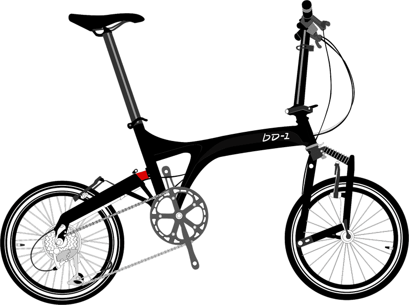 Sleek Urban Bicycle for Daily Commutes PNG