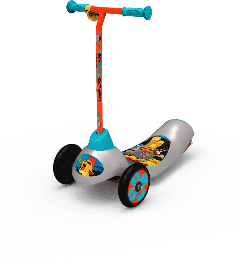 Vibrant Electric Scooter for Fun Adventures PNG