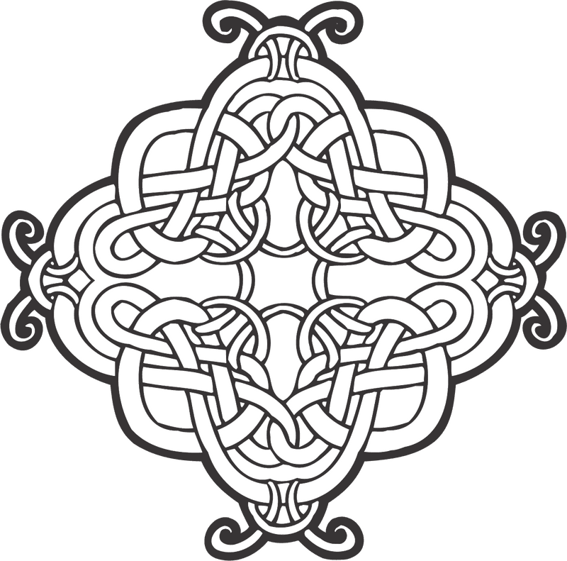 “Interwoven Faith Symbolism of Christianity” PNG