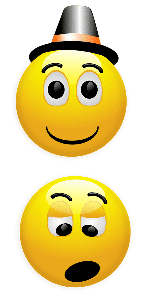 Smiley Surprise The Hat Trick Duo PNG