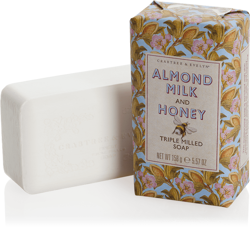Almond Milk and Honey Luxury Soap Bar PNG