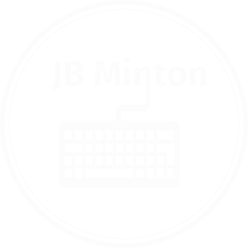 JB Minton's Creative Keyboard Keys Design PNG
