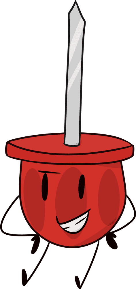 Happy Little Screwdriver Spin Master PNG