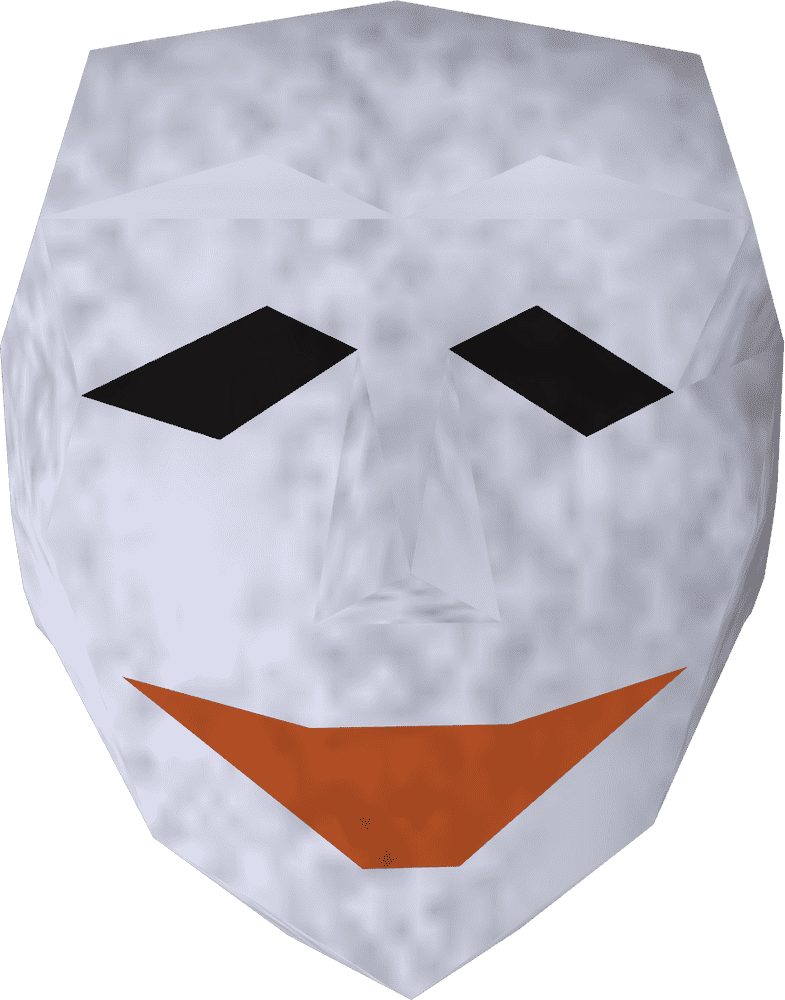 Stylish Welding Mask with Playful Design PNG