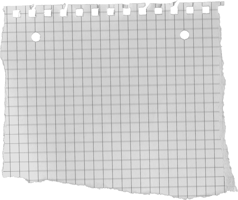 Paper Plane Adventure on Graph Paper PNG