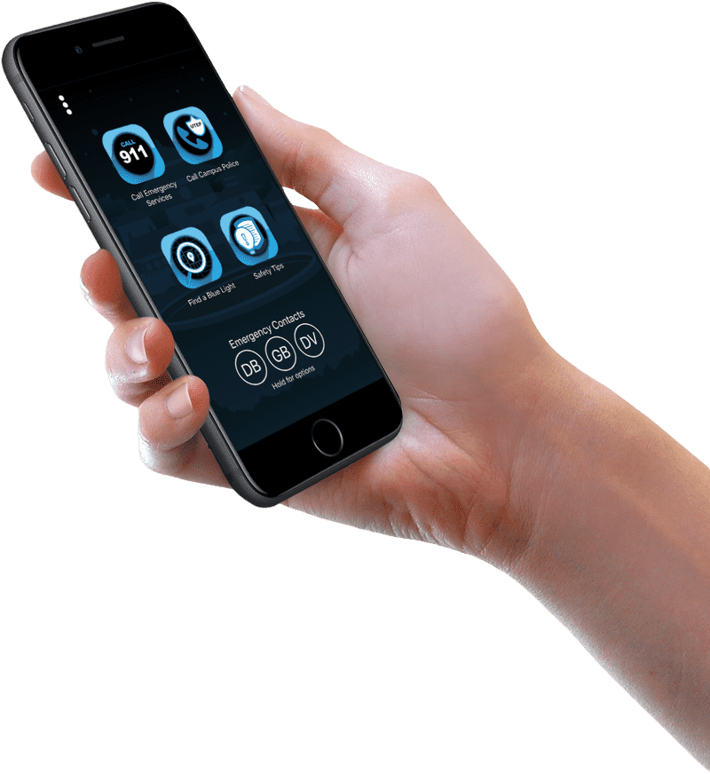 Smart Safety App for University Campus Engagement PNG