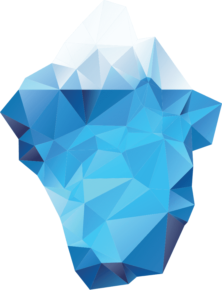 Frozen Beauty The Iceberg Illusion PNG