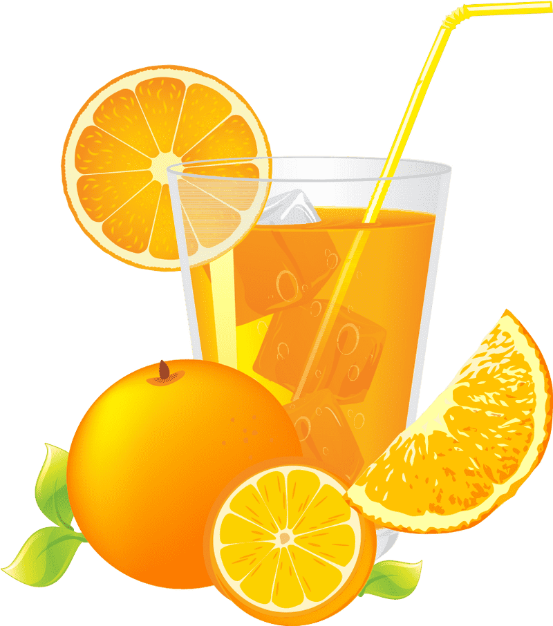Citrus Dream Juice Bar Delight PNG