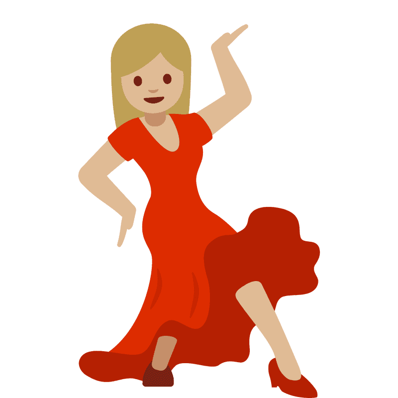 Vibrant Dance of Elegance and Joy PNG