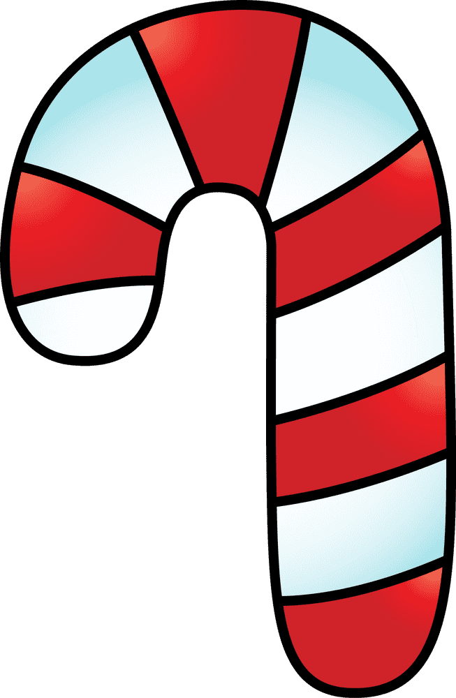 Colorful Walking Cane Inspired by Nature PNG