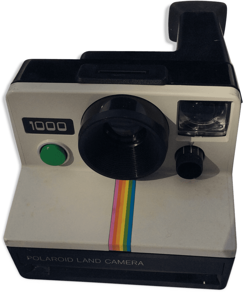 Classic Polaroid Camera Instant Memories Captured PNG