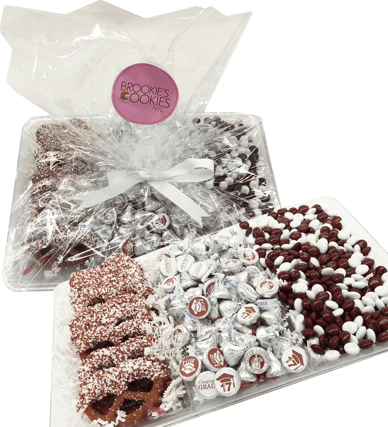 Peppermint Candy Delight Gift Tray PNG