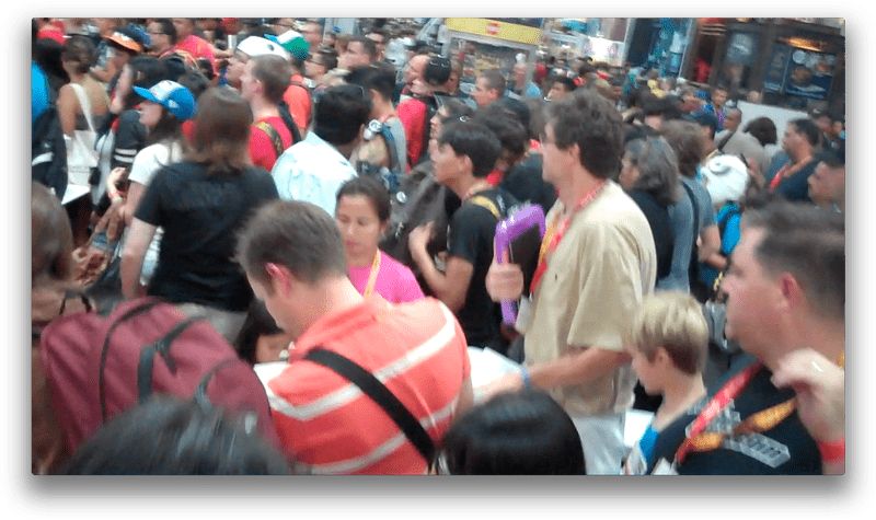 Lego Enthusiasts Unite A Colorful Crowd PNG